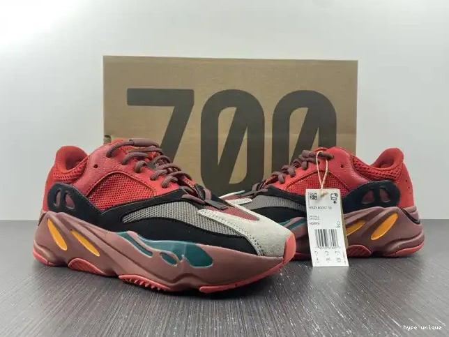 hype Red Adidas Boost Yeezy 700 HQ6979 Hi-Res 0529